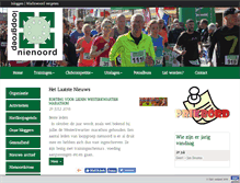 Tablet Screenshot of loopgroepnienoord.nl